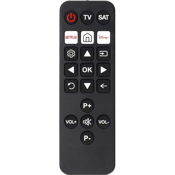 Τηλεχειριστήριο Nedis Nedis TVRC23SNBK τηλεχειριστήριο Υπέρυθρη τηλεόραση Πατήστε τα κουμπιά 13840878 5412810000000