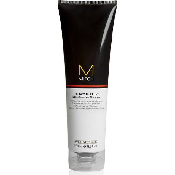 PAUL MITCHELL Mitch από Paul Mitchell, Φροντίδα Μαλλιών Heavy Hitter, Χωρίς Paraben, Σαμπουάν Μαλλιών, Βαθύς Καθαρισμός, 250 ml Για Άνδρες