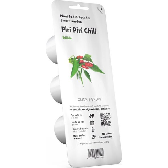 Click And Grow Click & Grow Smart Garden refill Piri Piri Chili Pepper 3pcs
