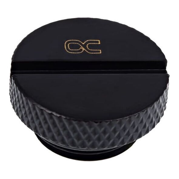 Alphacool Alphacool Eiszapfen Βιδωτό καπάκι G1/4, μαύρο -6 τεμάχια