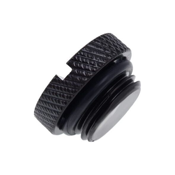Alphacool Alphacool Eiszapfen Βιδωτό καπάκι G1/4, μαύρο -6 τεμάχια