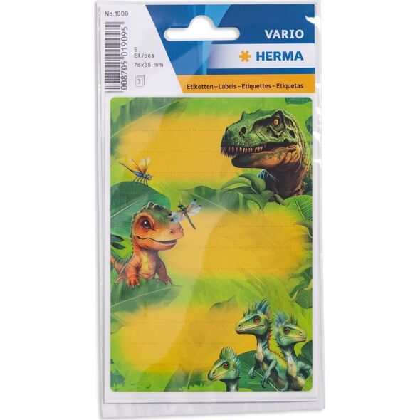 Ετικέτες σχολείου Herma HERMA Vario Dino World