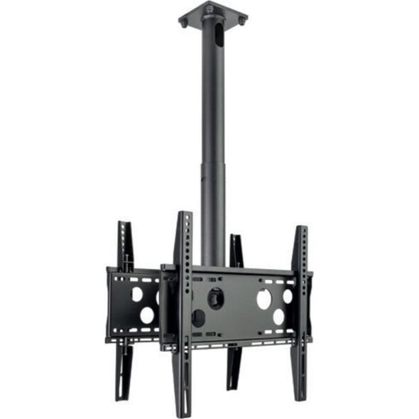 Hagor HAGOR HA DH Duo S Deckenhalter fuer 2x 81-127cm screens back-to-back max VESA 400x400mm max Traglast 2x 35kg Deckenabstand 438-738mm