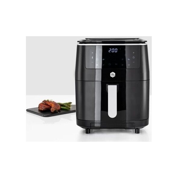 Φριτέζα SEB OBH Nordica FW2018S0, Φριτέζα ζεστού αέρα, 6.5 L, 8 άτομα, 60 λεπτά, Μονή, Μαύρο