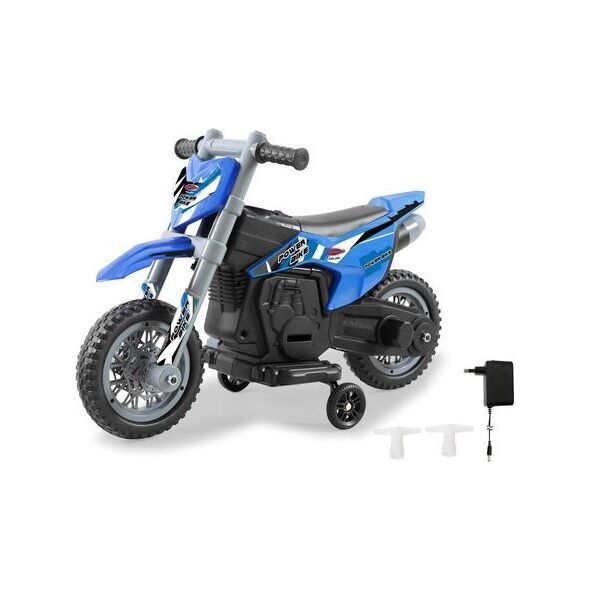 Jamara Ride-on Μοτοσικλέτα Power Bike 6V μπλε 2+