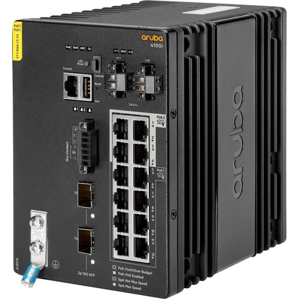 Switch HPE ARUBA 4100I 12G CL4/6 POE-STOCK