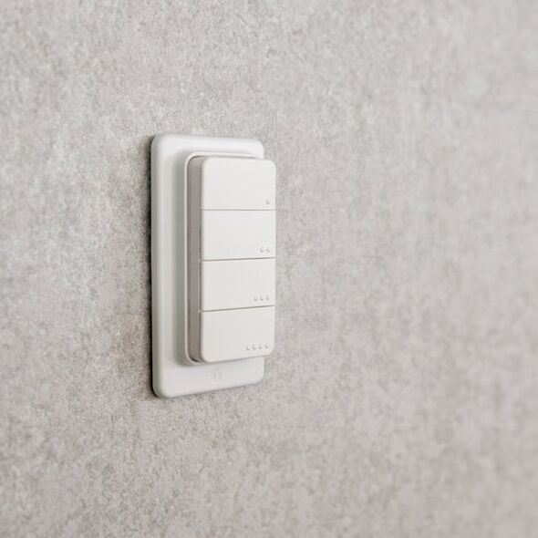 Shelly Shelly Plug & Play "Blu RC Button 4" τηλεχειριστήριο με μαγνητική βάση 4-πλήκτρα 16 ενέργειες Λευκό
