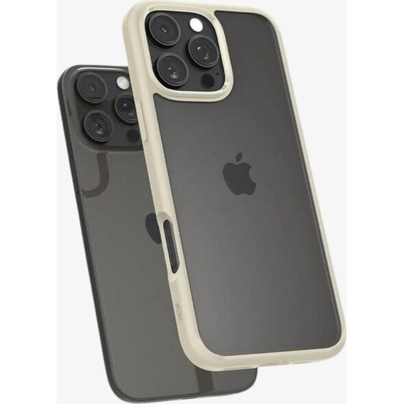 Spigen Spigen Crystal Hybrid, mute beige - iPhone 6.9" 2024