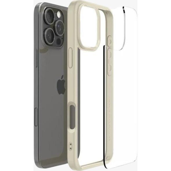 Spigen Spigen Crystal Hybrid, mute beige - iPhone 6.9" 2024