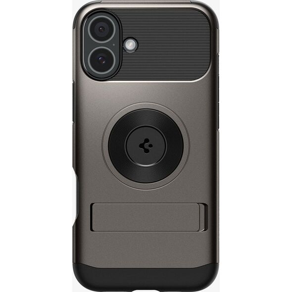 Spigen Spigen Slim Armor MagSafe, gunmetal - iPhone 6.1" 2024