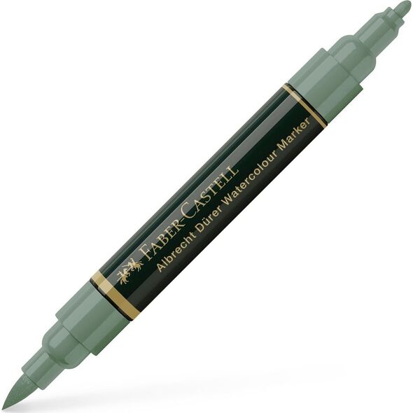 Faber-Castell Faber-Castell PAP Dual marker 1 τεμ. Πινέλο άκρη Πράσινο