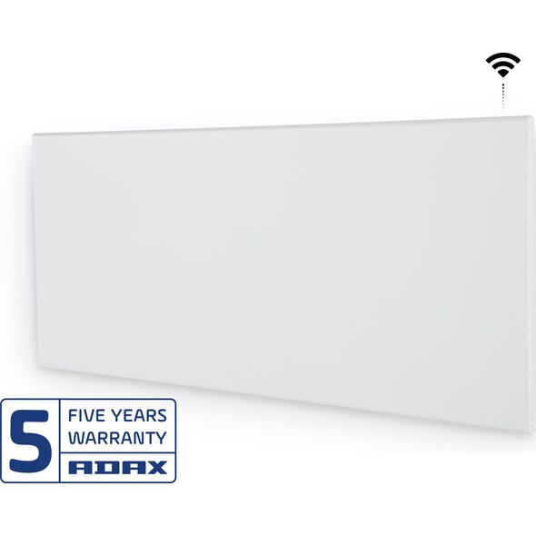 Θερμαντικό σώμα Adax ADAX Neo varmepanel med with Wifi, 600W, 230V, λευκό, Υ: 327 mm, Μ: 635 mm