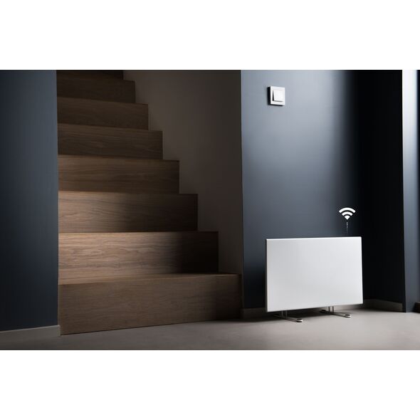 Θερμαντικό σώμα Adax ADAX Neo varmepanel med with Wifi, 600W, 230V, λευκό, Υ: 327 mm, Μ: 635 mm