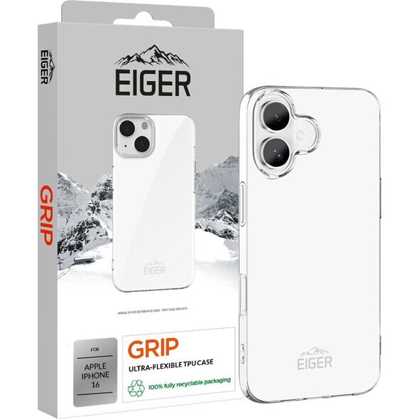 Eiger Eiger Grip Θήκη iPhone 16 διάφανη