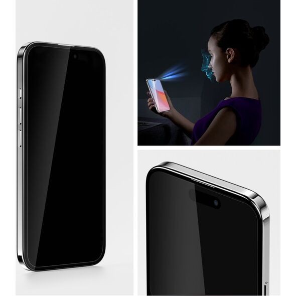 4smarts 4smarts Second Glass με πλαίσιο τοποθέτησης για iPhone 16 Plus