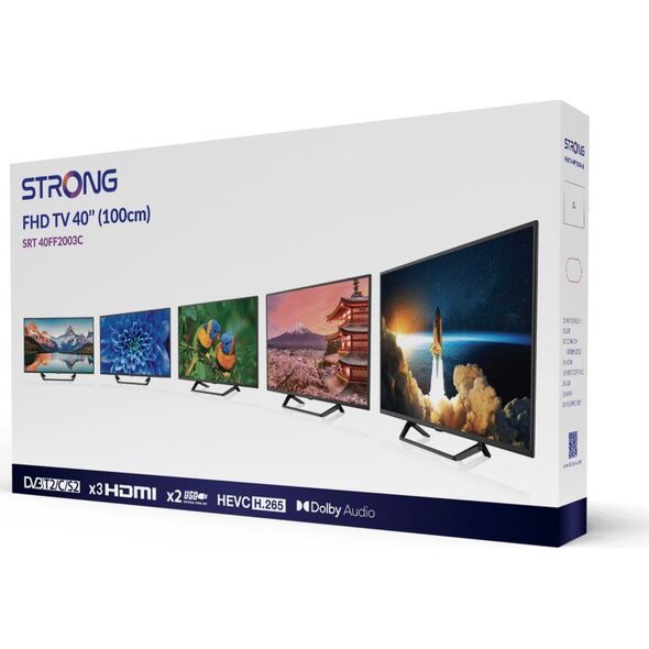 Τηλεόραση Strong Strong SRT 40FF2003C 101,6 cm (40") Full HD Μαύρη 220 cd/m²