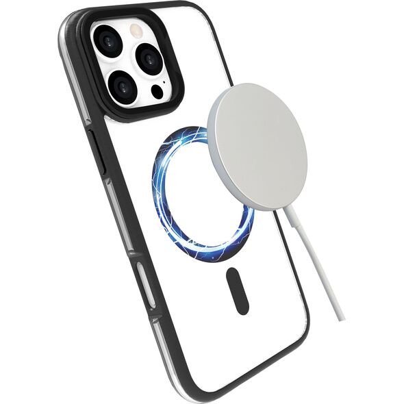 eStuff eSTUFF ES67141103 θήκη για κινητό τηλέφωνο 17,5 cm (6.9") Διαφανής, Μαύρη