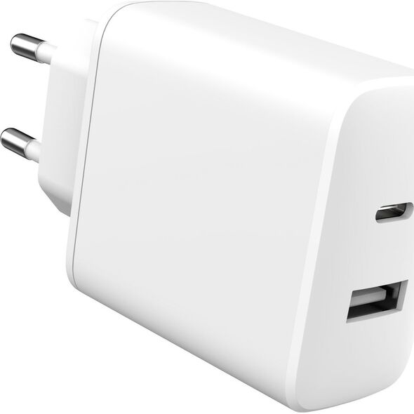 Φορτιστής eStuff eSTUFF ES637031-BULK φορτιστής για φορητές συσκευές Smartphone Λευκό Εναλλασσόμενο ρεύμα Γρήγορη φόρτιση Εσωτερική