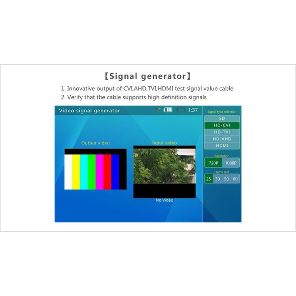 Οθόνη δοκιμής αφής 7" Ernitec