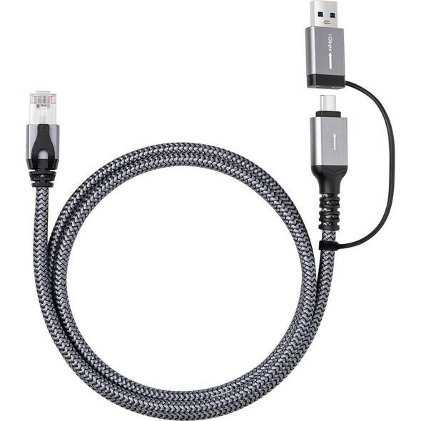 Προσαρμογέας USB MicroConnect CAT6 FTP σε προσαρμογέα USB A-C