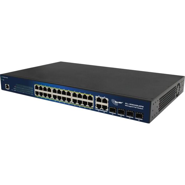 Διακόπτης Allnet 24+4P Allnet ALL-SG8428v2PM POE M