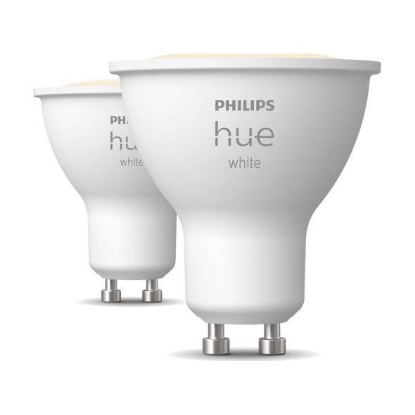 Philips LIGHT BULB GU10 HUE WHITE/2PACK 929003666902 PHILIPS