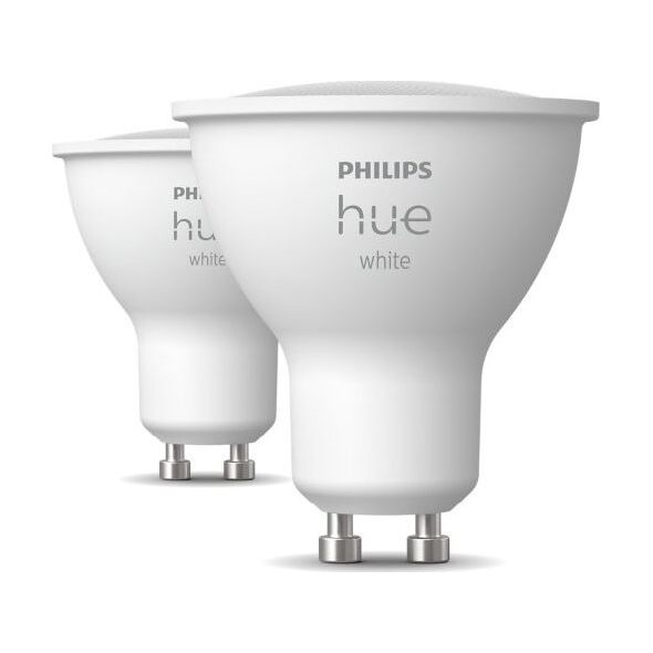 Philips LIGHT BULB GU10 HUE WHITE/2PACK 929003666902 PHILIPS