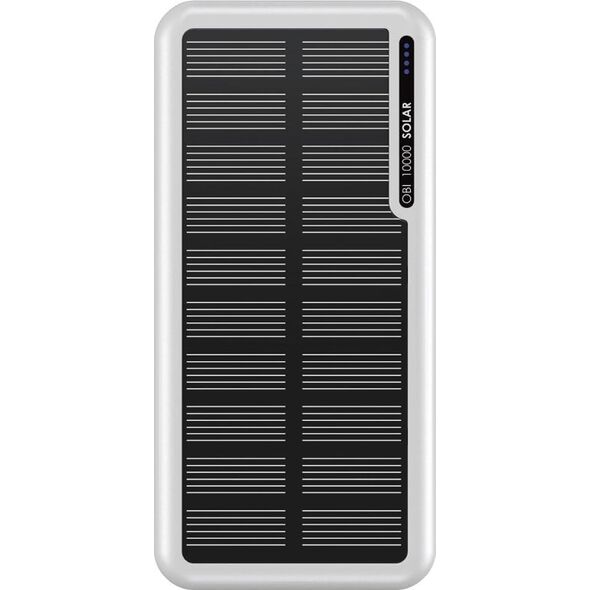 Φορητός φορτιστής Boompods Boompods Obi 10,000mAh Ηλιακός Φορητός Φορτιστής - Λευκό