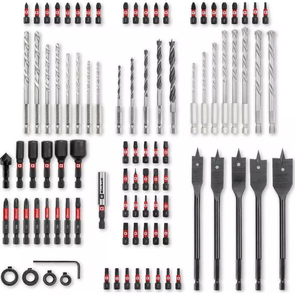 Σετ εργαλείων Einhell 49108798 *XL-CASE Box Set Impa 95pcs LS
