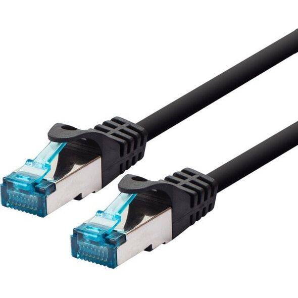 LOGON LOGON TCR55SS015BL καλώδιο δικτύου Μαύρο 1,5 μ Cat5e SF/UTP (S-FTP)