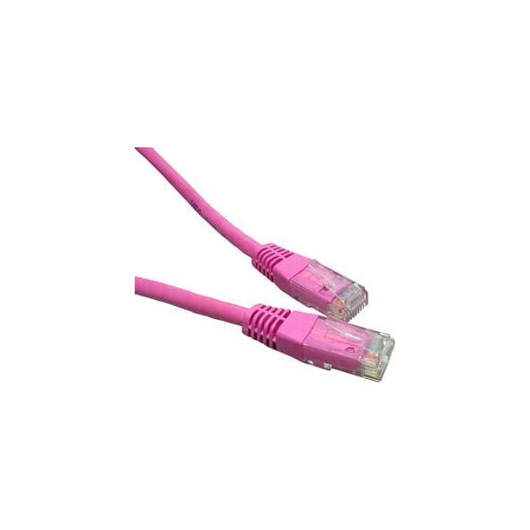 LOGON LOGON FTP Cat5e 3m καλώδιο δικτύου Ροζ