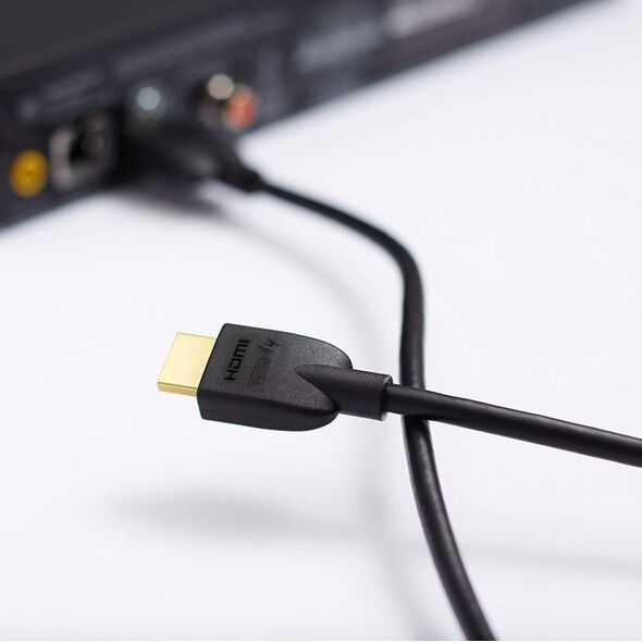 Kabel Techly TECHLY HDMI 4K 60Hz High Speed Anschlusskabel mit Ethernet schwarz 2m