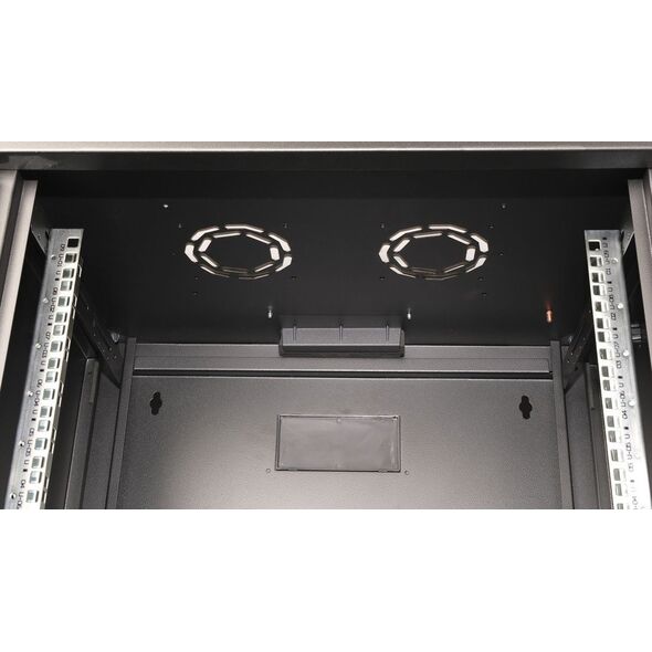 Roline ROLINE Wandgeh�use Pro 48,26cm 19Zoll 9 HE 450x600 BxT schwarz