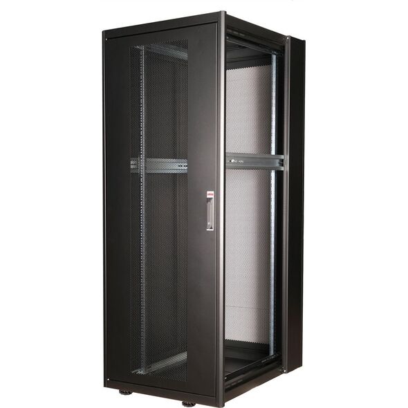 Szafa Roline ROLINE Serverschrank Basic 48,26cm 19Zoll 42 HE 800x1000 BxT perforiert schwarz
