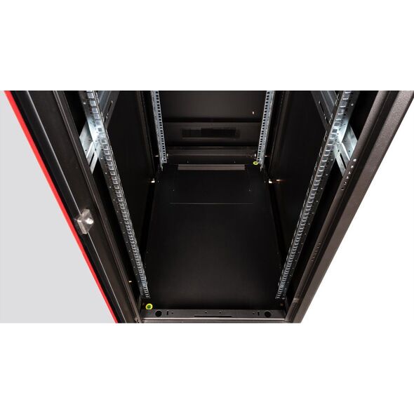 Szafa Roline ROLINE Netzwerkschrank Pro 48,26cm 19Zoll 42 HE 600x1000 BxT Glast�r schwarz