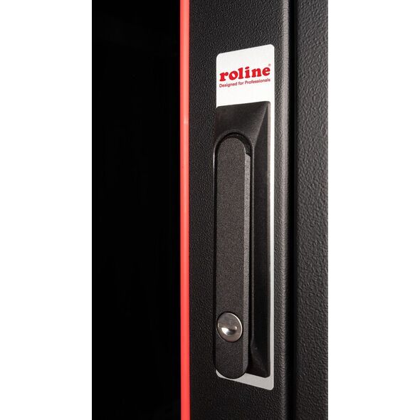 Szafa Roline ROLINE Netzwerkschrank Pro 48,26cm 19Zoll 42 HE 600x1000 BxT Glast�r schwarz