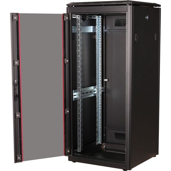 Szafa Roline ROLINE Netzwerkschrank Pro 48,26cm 19Zoll 26 HE 600x600 BxT Glast�r schwarz