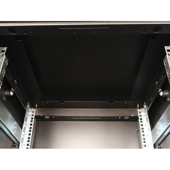 Szafa Roline ROLINE Netzwerkschrank Pro 48,26cm 19Zoll 26 HE 600x600 BxT Glast�r schwarz