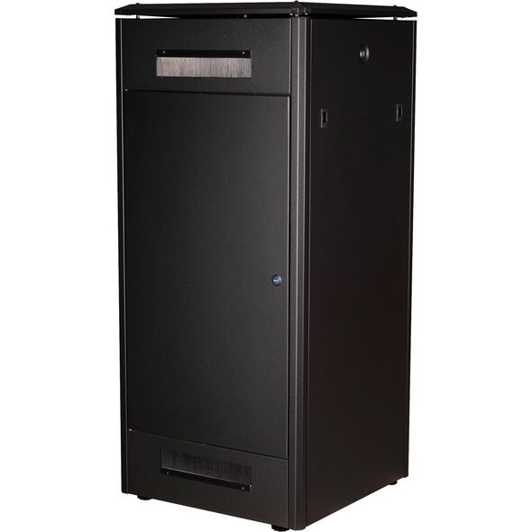Szafa Roline ROLINE Netzwerkschrank Pro 48,26cm 19Zoll 26 HE 600x600 BxT Glast�r schwarz