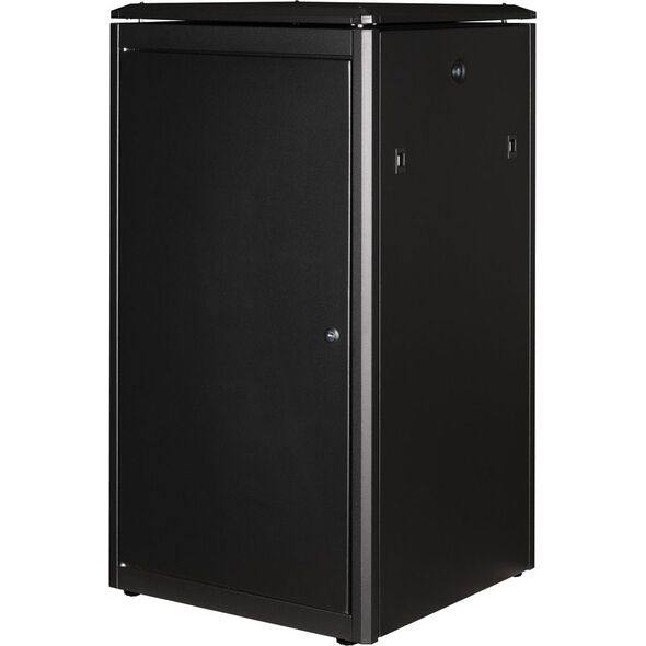 Szafa Roline ROLINE Netzwerkschrank Pro 48,26cm 19Zoll 22 HE 600x600 BxT Glast�r schwarz