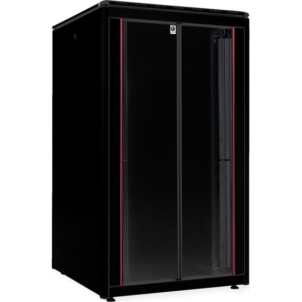 Szafa Roline ROLINE Netzwerkschrank Pro 48,26cm 19Zoll 26 HE 800x800 BxT Glast�r schwarz