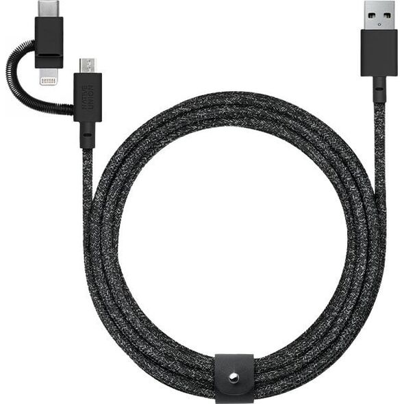 Καλώδιο USB Native Union Native Union Belt Cable Universal 2m Μαύρο