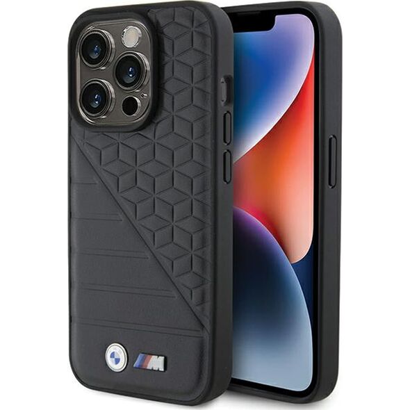 BMW BMHCP15L22PMGK iPhone 15 Pro 6.1" black hardcase Bi Pattern
