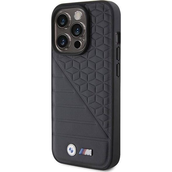 BMW BMHCP15L22PMGK iPhone 15 Pro 6.1" black hardcase Bi Pattern