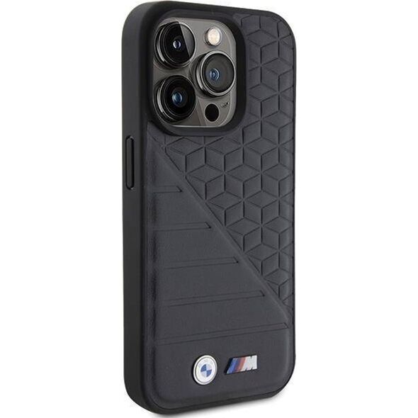 BMW BMHCP15L22PMGK iPhone 15 Pro 6.1" black hardcase Bi Pattern