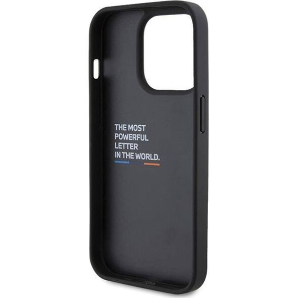 BMW BMHCP15L22PMGK iPhone 15 Pro 6.1" black hardcase Bi Pattern