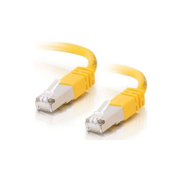 LOGON SSTP Cat5e kabel sieciowy Żółty 0,15 m