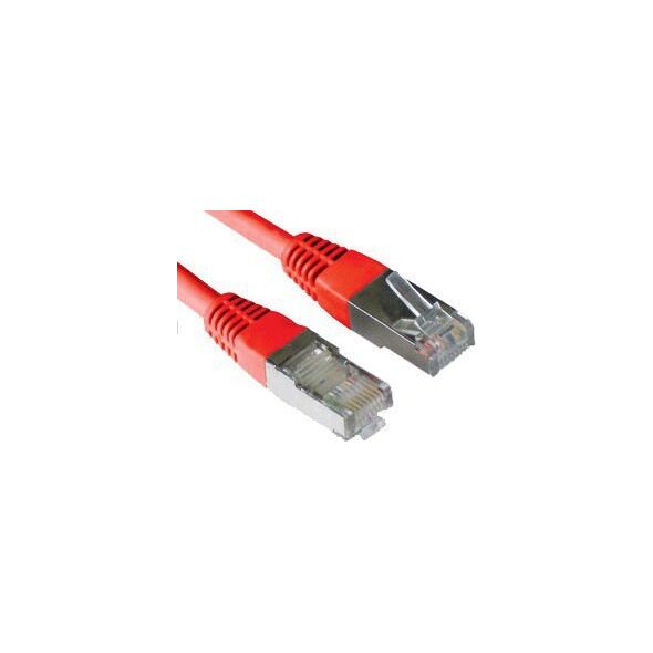 LOGON SSTP Cat5e kabel sieciowy Czerwony 0,3 m