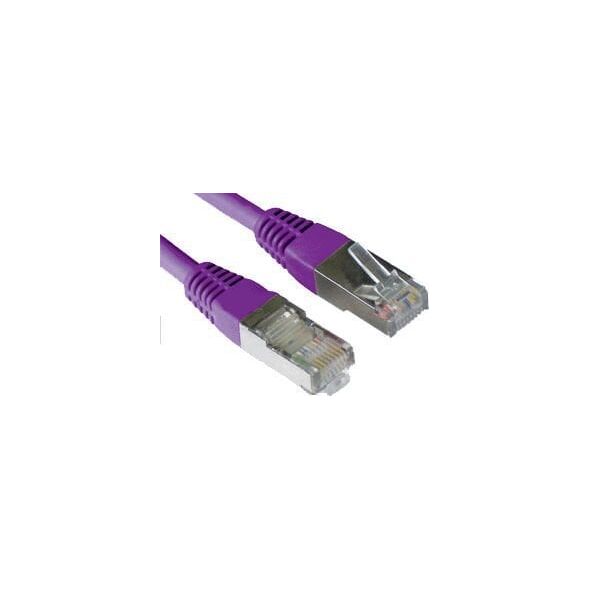 LOGON SSTP Cat5e καλώδιο δικτύου Μωβ 0,15 m