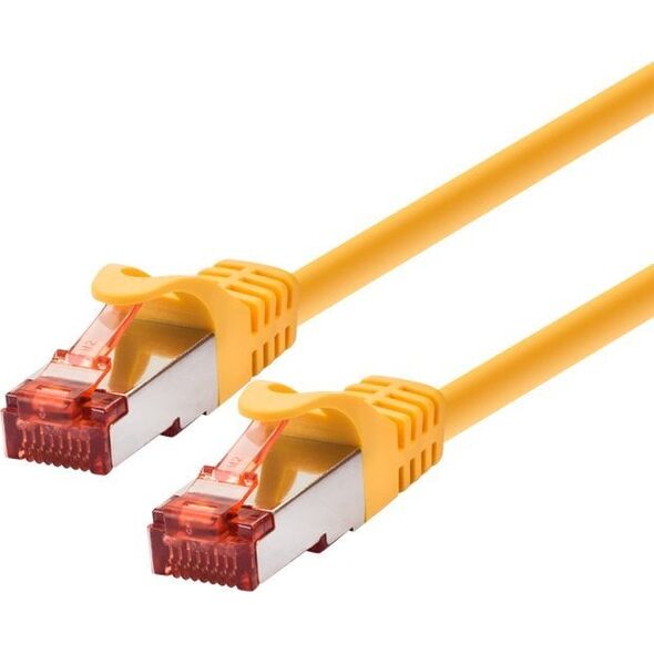 LOGON TCF66F010Y kabel sieciowy Pomarańczowy 1 m Cat6a F/UTP (FTP)